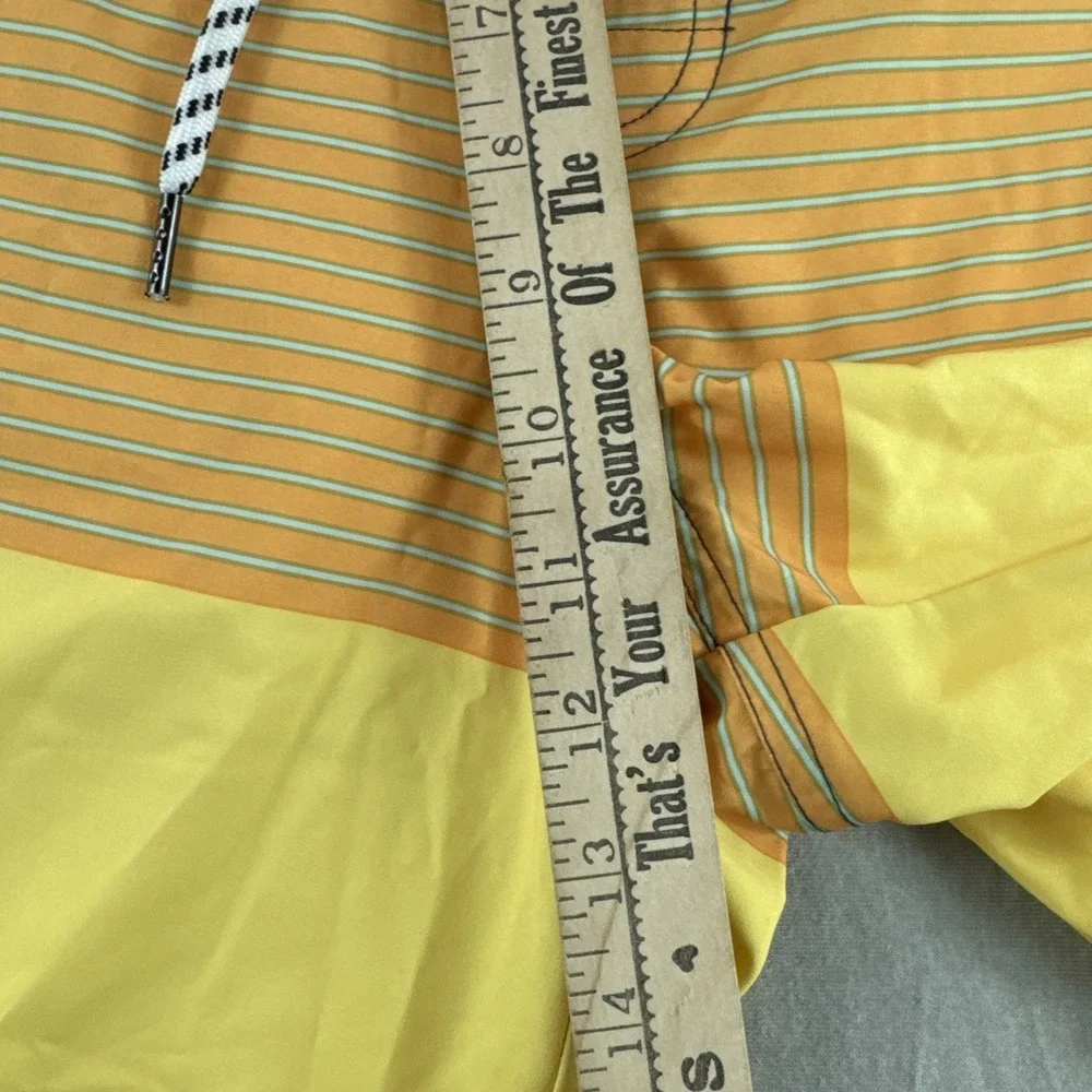 Sonoma Board Shorts Mens M Drawstring Swim Trunks Stretch Lined Striped 9
